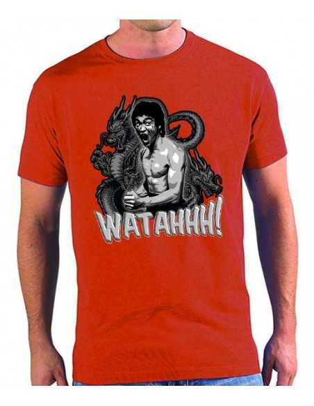 Camiseta Bruce Lee watahh!