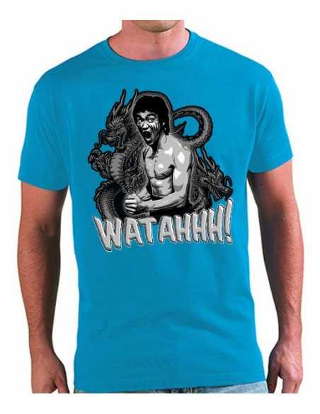 Camiseta Bruce Lee watahh!