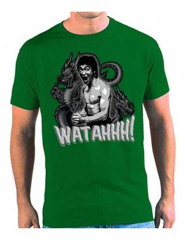 Camiseta Bruce Lee watahh!