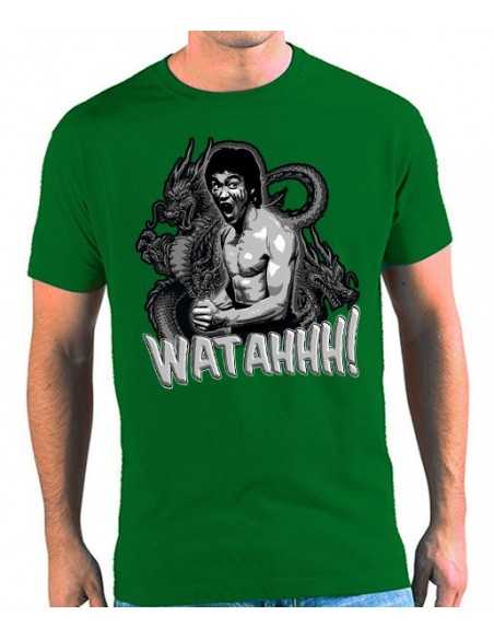 Camiseta Bruce Lee watahh!