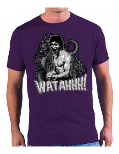 Camiseta Bruce Lee watahh!
