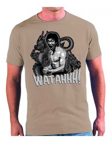 Camiseta Bruce Lee watahh!