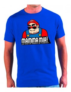 Camiseta Super Mario "Mamma mia"