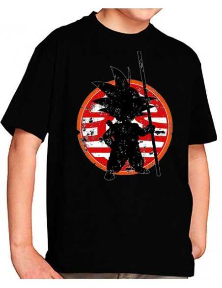 Camiseta Dragon Ball niños- Young Goku