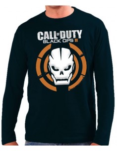 Camiseta Black Ops 3 Skull manga larga