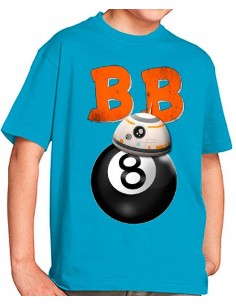 Camiseta Star Wars BB-8 Pool 8 niños 2