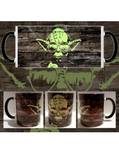 Taza Yoda Madera
