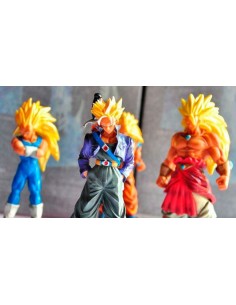 Pack de 4 Figuras de dragon Ball Z Super Saiyan de 16 cms 2