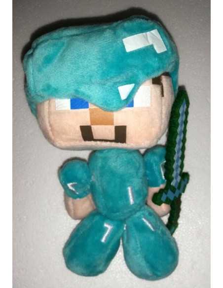 Peluche Steve Diamante Minecraft