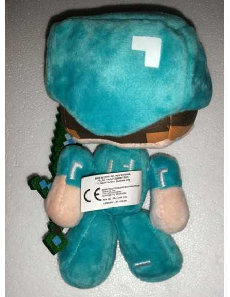 Peluche Steve Diamante Minecraft