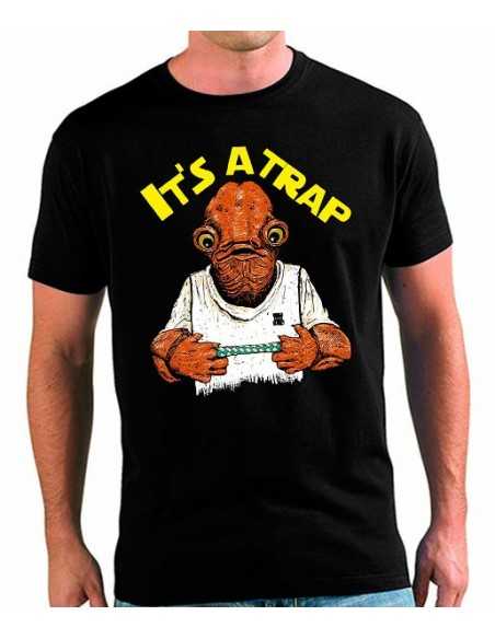 Camiseta Star Wars " Es una trampa"