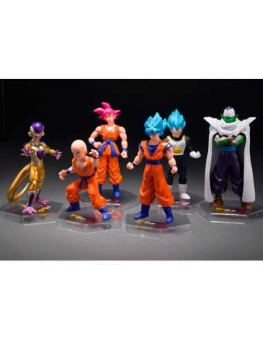 Figuras Dragon Zall Z 6 piezas Resurrección de Frreezer Figuras Dragon Zall Z 6 piezas Resurrección de Frreezer