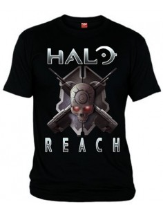 Camiseta Halo Reach Scull Armas
