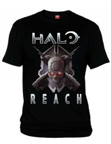 Camiseta Halo Reach Scull Armas