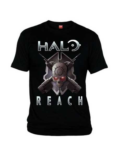 Camiseta Halo Reach Scull Armas