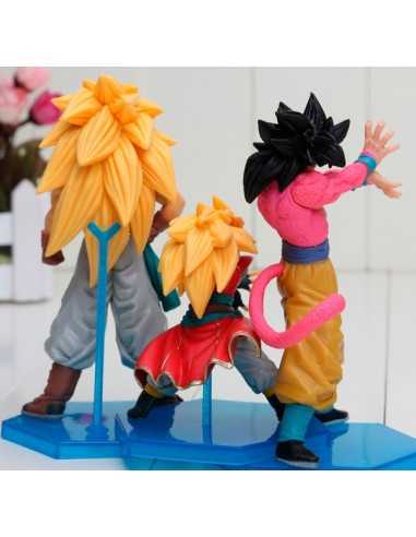 Figuras Dragon Ball Z pack 3 figuras