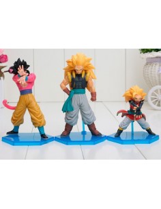 Figuras Dragon Ball Z pack 3 figuras