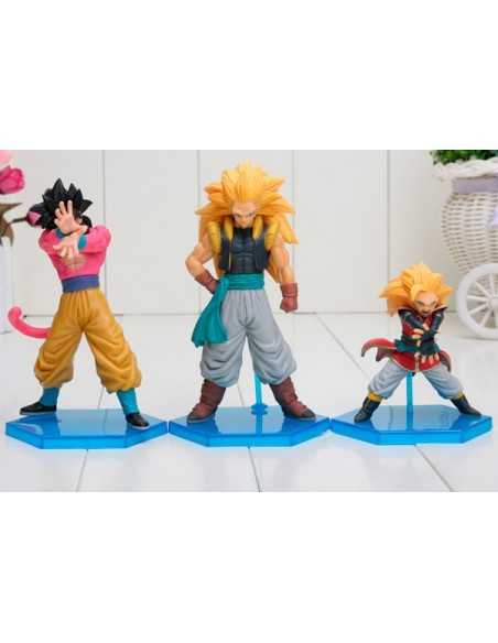 Figuras Dragon Ball Z pack 3 figuras
