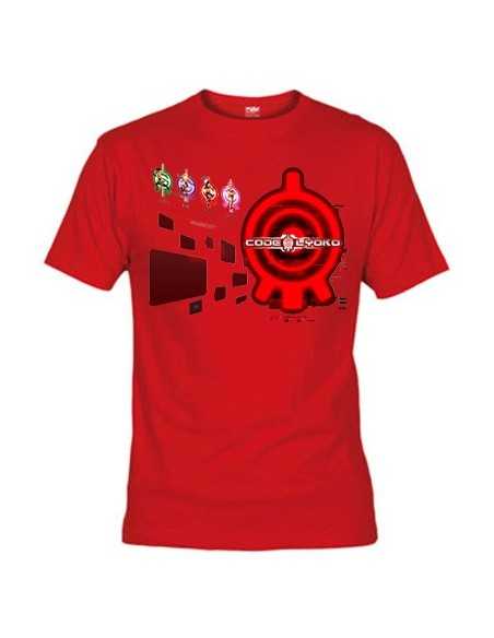 Camiseta Código Lyoko Roja (Data)