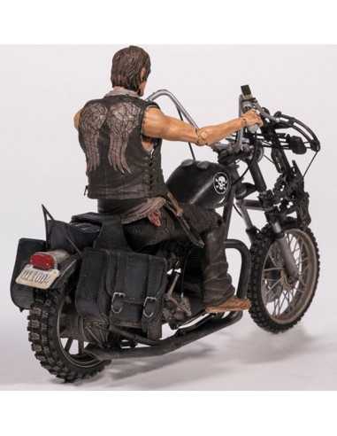 Figura Daryl Dixon con Chopper 13 x 24 cm aprox