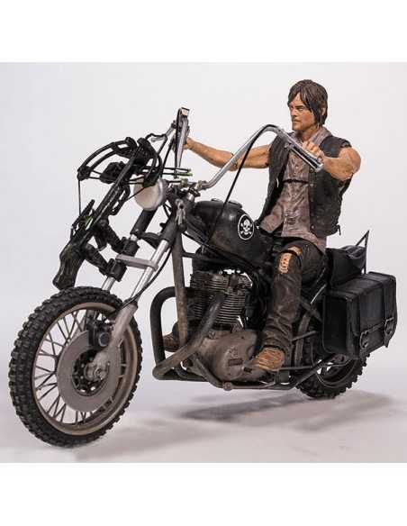 Figura Daryl Dixon con Chopper 13 x 24 cm aprox