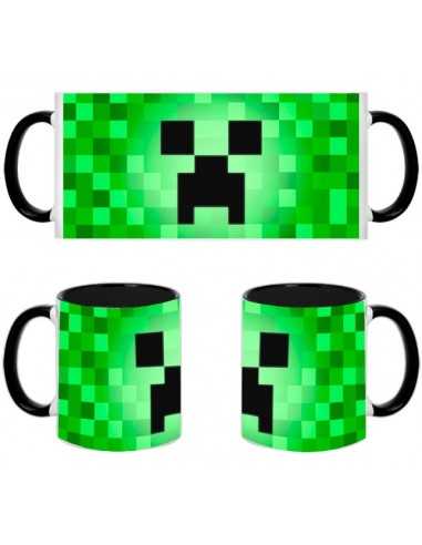 Taza minecraft creeper - cerámica Hornet
