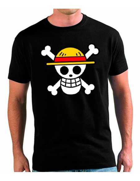 Camiseta One Piece "bandera Luffy" 