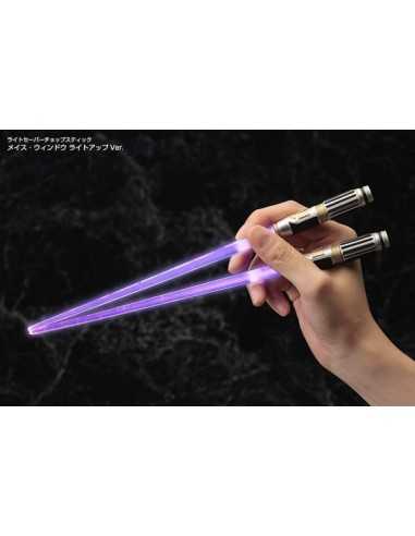 Espadas Maestro Windu Star Wars - Palillos con luz