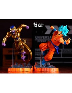 Figuras dragon ball Z Goku SS Dios y Golden Freezer