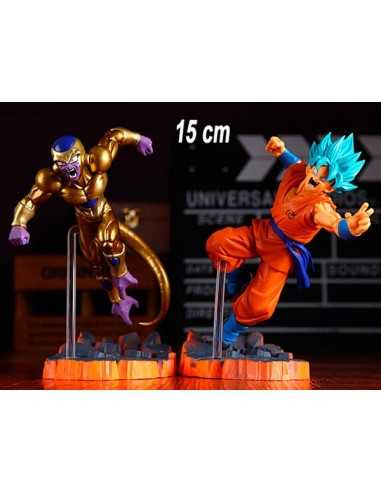 Figuras dragon ball Z Goku SS Dios y Golden Freezer