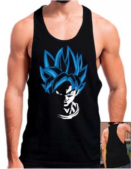 Camiseta Son Goku SS Dios Super Saiyan - Tirantes Gym