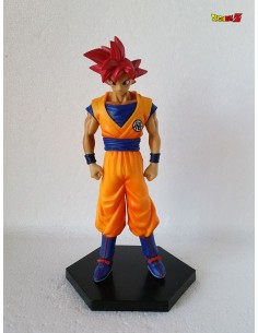 Figura dragon ball Super - Goku Super Saiyan Dios 2