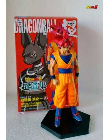 Figura dragon ball Super - Goku Super Saiyan Dios