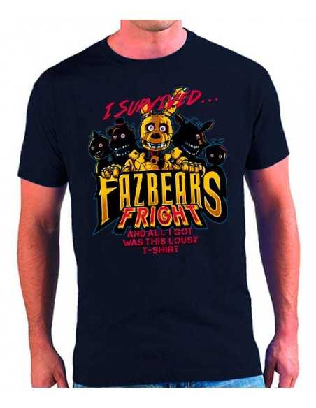Camiseta five nights at freddy's Survived Camiseta five nights at freddy's Survived