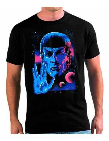 Camiseta Star Trek Spock Space Camiseta Star Trek Spock Space