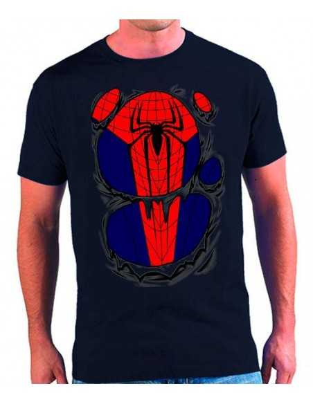 Camiseta Amazing Spiderman "rasgada"