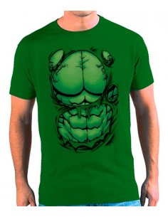 Camiseta Increible Hulk "rasgada" abdominales