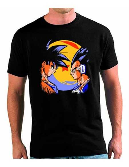 Camiseta Dragon Ball Z Goku vs Vegeta