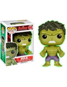 Figura Pop Hulk ¡brilla en la oscuridad!
