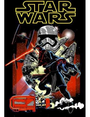 Camiseta Star Wars Alcón Vs Tardis