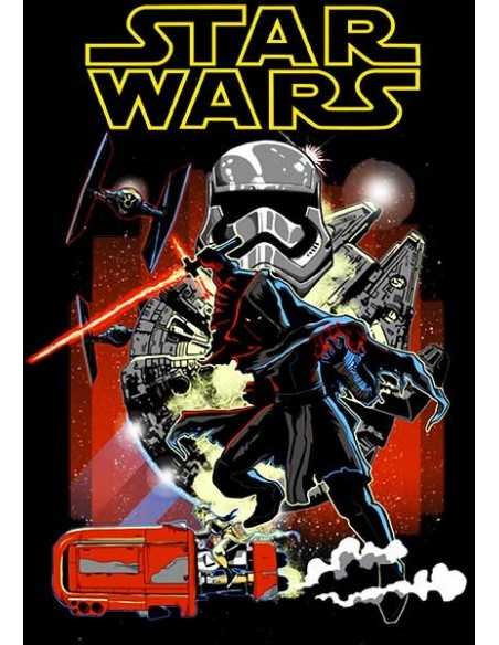 Camiseta Star Wars Alcón Vs Tardis