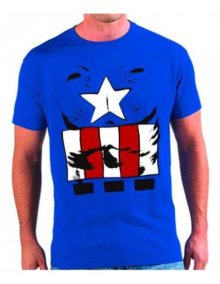 Camiseta Capitán América Vs Ironman Camiseta Capitán América Vs Ironman