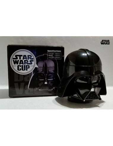 Taza Star Wars casco Darth Vader 3D con tapa Taza Star Wars casco Darth Vader 3D con tapa