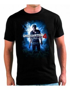 Camiseta Uncharted 4 Cover