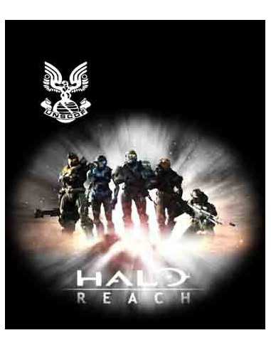 Camiseta HALO Reach unsc (Resplador)