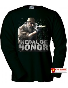 Camiseta Medal of Honor manga larga (Zoom) 