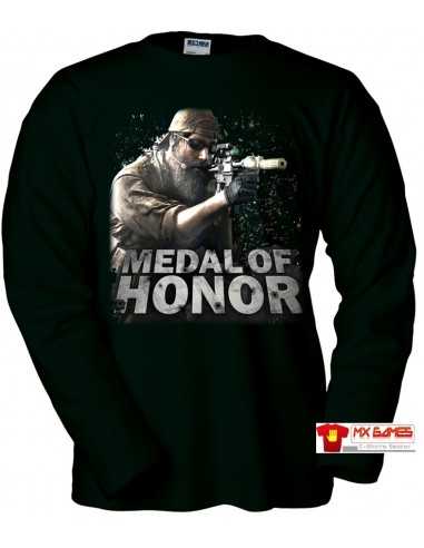 Camiseta Medal of Honor manga larga (Zoom) 