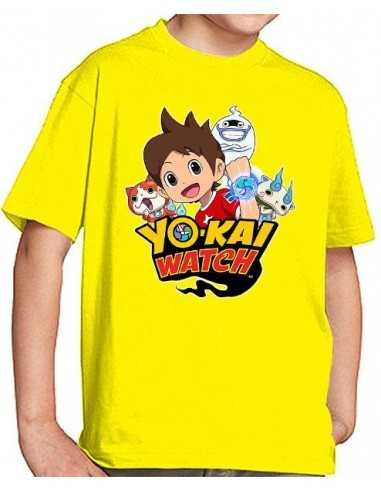 Camiseta Yo-kai Watch logo custom