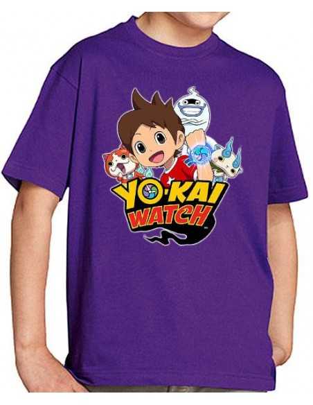 Camiseta Yo-kai Watch logo custom