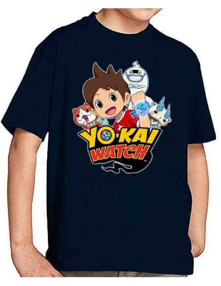 Camiseta Yo-kai Watch logo custom